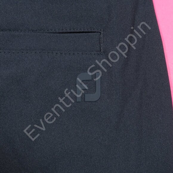 FootJoy Performance 9" Knit Golf Shorts in Navy Blue Size 36 - Picture 5 of 8
